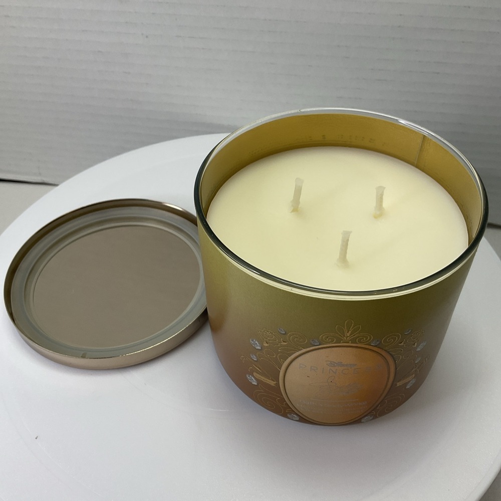 Bath & Body Works Disney Princess BELLE Candle 3-Wick Limited Edition 14.5 oz - Picture 5 of 5